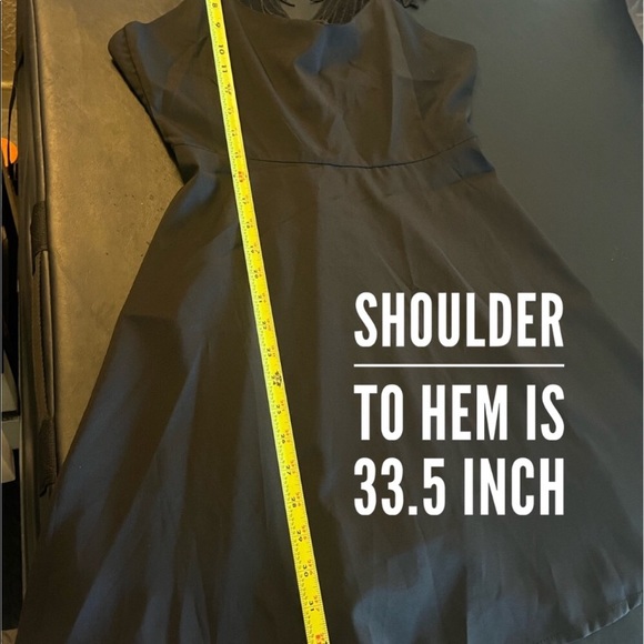 Angel wings black mini dress - Picture 9 of 11